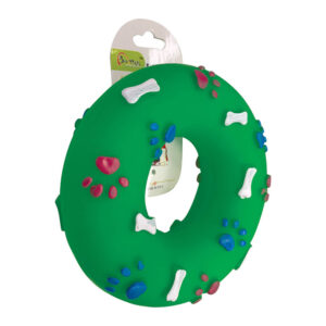 ΠΑΙΧΝΙΔΙ ΣΚΥΛΟΥ ΠΛΑΣΤΙΚΟ DONUT 13.5εκ