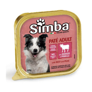SIMBA ΠΑΤΕ ΣΚΥΛΟΥ 150gr ΜΟΣΧΑΡΙ