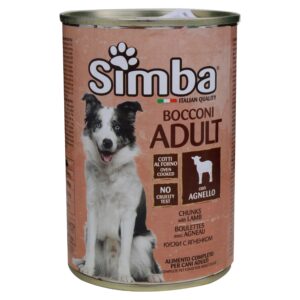 SIMBA ΚΟΝΣΕΡΒΑ ΣΚΥΛΟΥ 415gr ΑΡΝΙ /9164