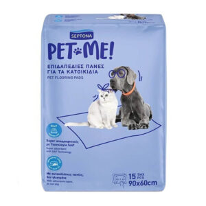 SEPTONA PET CARE ΕΠΙΔΑΠΕΔΙΕΣ ΠΑΝΕΣ ΓΙΑ ΚΑΤΟΙΚΙΔΙΑ 60Χ90εκ. 15τεμ.